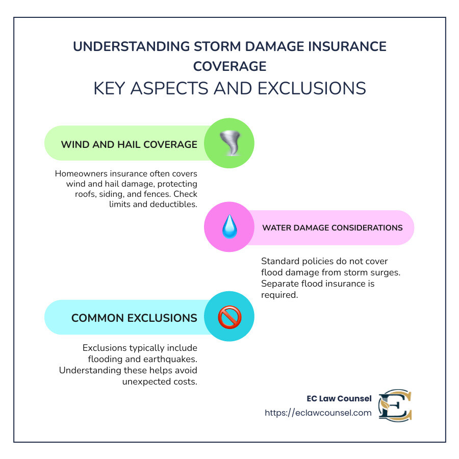 Storm Damage Insurance Coverage: Top 3 Crucial Insights